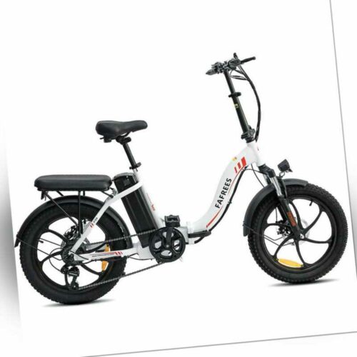 Fafrees F20 Klapprad Elektrofahrrad E-Bike 20 Zoll 250W Shimano e Citybike 36V