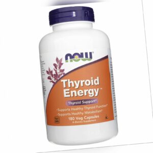 Now Foods Schilddrüse Energie Thyroid Energy 180 Kapseln
