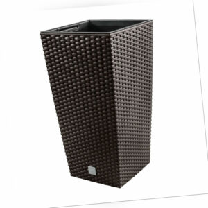 Blumentopf + Einsatz Blumenkübel Rattan RATO SQUARE DRTS325 Umbra