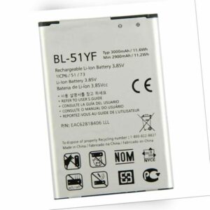 LG G4 Akku für BL-51YF H815 - EAC62818406 LLL 3000mAh Battery Accu