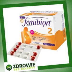 FEMIBION NATAL 2 Schwangerschaft 56 Tabletten + 56 Kapseln Für 8 Wochen Folsäure