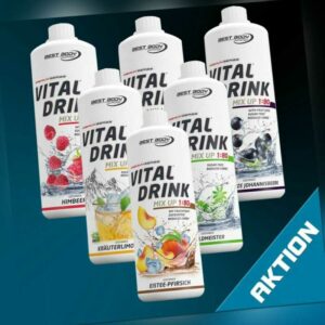 Best Body Nutrition Mineraldrink Low Carb Getränke Konzentrat Vital Drink  Sirup