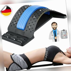 Ergonomischer Nackenstrecker Rückenstrecker Nacken Massagegerät Rückentrainer