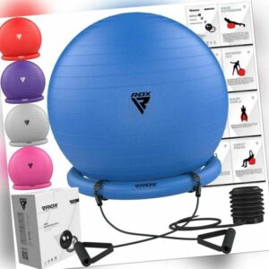 Pilates Training Ball von RDX, Anti-burst Yoga Ball, Fitness Gymnastik Ball