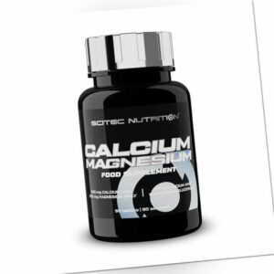 (63,99 EUR/kg) Scitec Calcium-Magnesium 100 Tabletten vitamine mineralien
