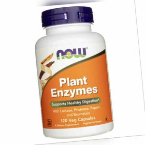 Now Foods Plant Enzymes 120 Kaps