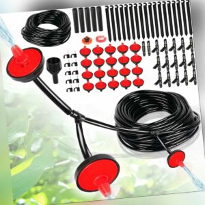 Bewässerungssystem 23m Bewässerung automatisch 71PCS Tropfschlauch Garten Micro