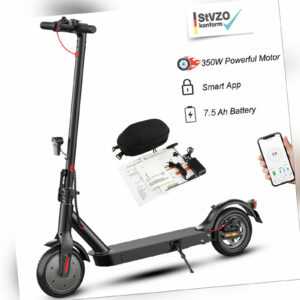 Elektroroller E-Scooter mit Stoßdämpfer Faltbar E Roller Straßenzulassung StVZO