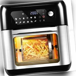 Uten 10L Heißluftfritteuse Backofen airfryer digitales Heissluft Öfen Friteuse