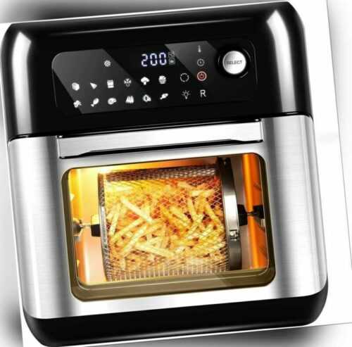 Uten 10L Heißluftfritteuse Backofen airfryer digitales Heissluft Öfen Friteuse