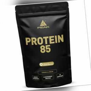 (22,21 EUR/kg) Peak Protein 85 900g Beutel Eiweiß Muskelaufbau EAA BCAA Amino