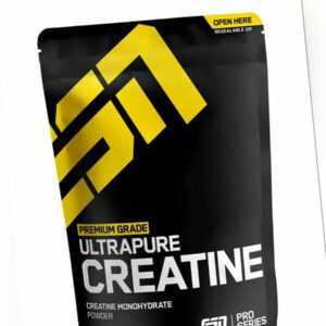 ESN Premium Ultrapure Creatin 500 g Standbeutel - Muskelaufbau - Regeneration