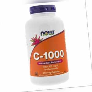 NOW FOODS Vitamin C-1000 mit BioFlavonoiden 250 Kapseln