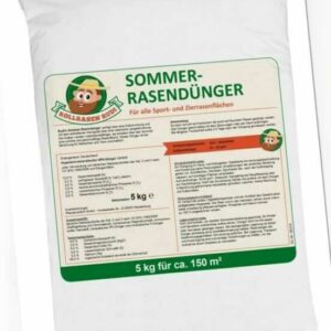 Sommer-Rasendünger mit Langzeitwirkung  5 kg - Rollrasen Rudi