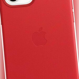 Apple OEM iPhone 12 12 Pro Leder Case mit MagSafe 6,1 Zoll Cover Hülle Schutz