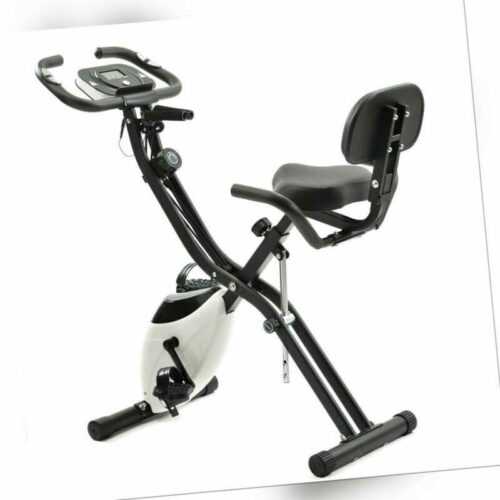 Heimtrainer Fitness Fahrrad Trimmrad Klappbar Indoor Cycling Fitnessbike X-Bike