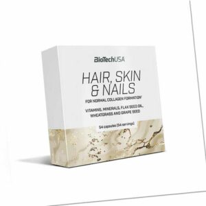 BioTech USA Hair, Skin & Nails - 54 Kapseln - Vitamine Mineralien