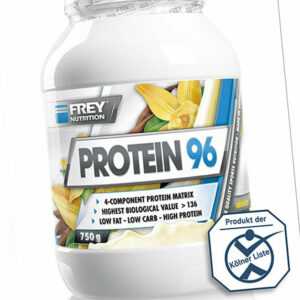 Frey Nutrition Protein 96 - 750g Eiweiss Dose 4 Komponenten + Mega Bonus