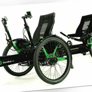 BAMBUK E-Trike Tandem Pedelec Unisex Bosch CX 500Wh Rohloff Demo-Modell 2022 NEU