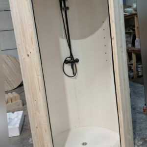 Garten Dusche Sauna Whirlpool Holz