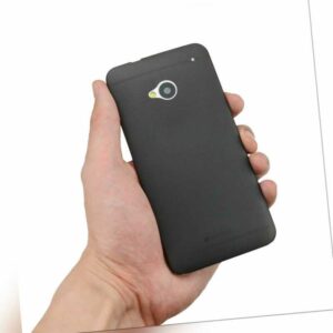 HTC One M7 Ultra Slim FeinMatt Case Schutz Hülle Bumper Skin Cover Tasche Schale