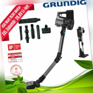 GRUNDIG 28,8 V Akku Staubsauger beutellos 2in1 Handsauger 450 Watt Akkusauger