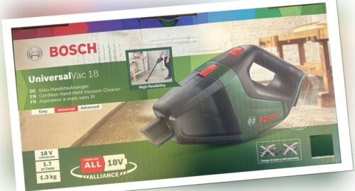 Bosch UniversalVac 18V Solo Akku-Handstaubsauger