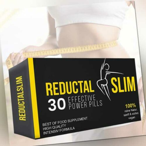 REDUCTAL SLIM FATBURNER ZUM ABNEHMEN&APPETITZÜGLER  30 PILLEN HOCHDOSIERT VEGAN