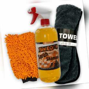 Sprüh Shampoo Set Fahrradreiniger Fahrrad Bikecleaner E-Bike checked - 3teilig