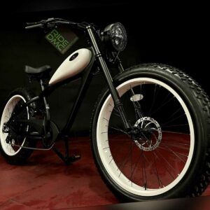 RETRO FETTER REIFEN BEACH CRUISER ELEKTROFAHRRAD. HERVORRAGENDE QUALITÄT 250-750W E-BIKE. 