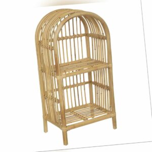 Bücherregal aus Rattan, 76 cm