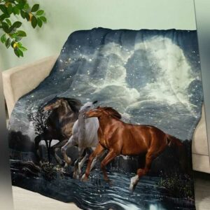 Laufende Tiere Pferde Nachthimmel Decke Schlafzimmer Rest Sofa