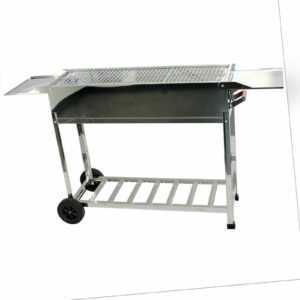 Grill BBQ Holzkohlegrill Standgrill Mangal Schaschlik Grillrost Halter