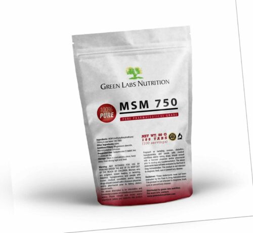 MSM-TABLETTEN GEMEINSAME REGENERIERUNG ANTIOXIDANT COLLAGEN SYNTHESE