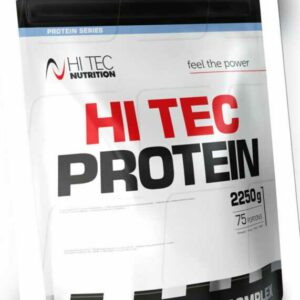 Hi Tec Nutrition - Hi Tec Protein - 2250g -Whey Konzetrat-Casein-Weizen- BCAA