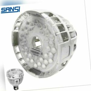 SANSI Grow Pflanzenlampe LED E27 Vollspektrum Hydrop Zimmerpflanzen P25 15W CE