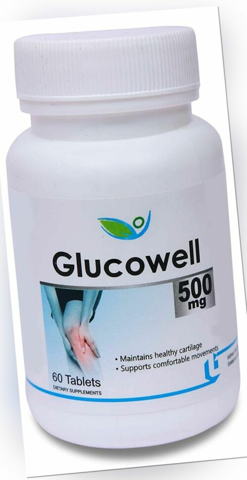 BIOTREX Glucowell Glukosamin, Msm & Chondroitin 500mg (60 Tabletten