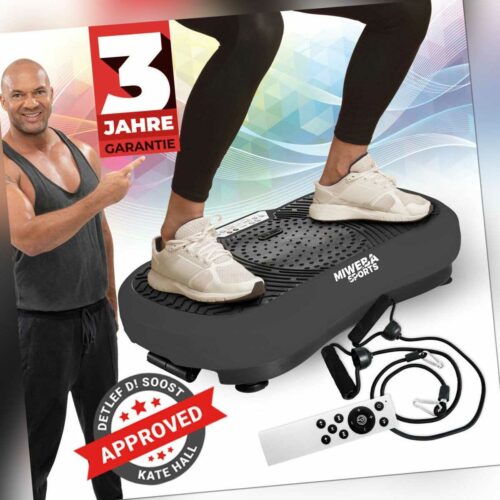 Miweba Sports 2D MV100 Vibrationsplatte 3 Jahre Garantie Bluetooth Profi Fitness