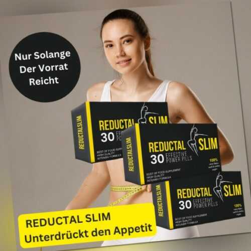 REDUCTAL_SLIM FETTVERBRNNUNG 90 PILLEN  ZUM ABNEHMEN FETTPRODUKTION HOCHDOSIERT