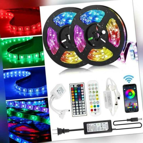 LED Stripe RGB Leiste Streifen 5050 SMD Band Licht Leuchte Lichterkette 1-30m