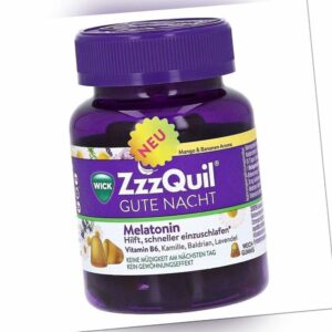 WICK ZzzQuil Gute Nacht Mango & Banane 30 Stück NEU OVP