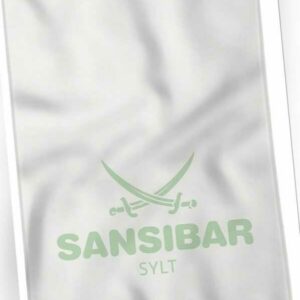 Wohndecke SANSIBAR weiß/grün (BL 150x200 cm) BL 150x200 cm