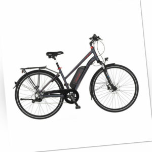 Elektrofahrrad Trekking FISCHER Damen E-Bike VIATOR 1.0 28 Zoll RH 44 cm 422 Wh