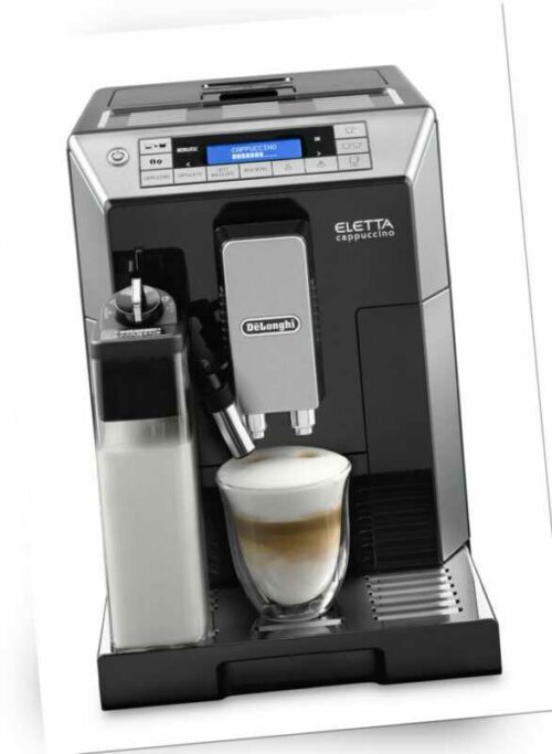 DE'LONGHI Kaffeevollautomat ELETTA CAPPUCCINO ECAM 45.766.B LatteCrema System