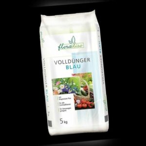 floradiso Volldünger blau 5 kg Gartendünger Universaldünger NPK8+6+7 Obst Gemüse