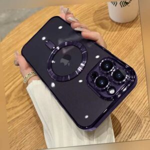 MagSafe Hülle mit Kameraschutz für iPhone 14 13 12 11 Pro Max Handyhülle Case
