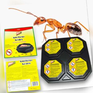 4 Stück Ameisenköder Insekten Ameisenfalle Köder Insektenstopp  Ameisen Gift