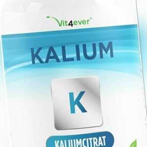 Kalium - 240 Kapseln (V) Kaliumcitrat á 400mg elementares Kalium - Hochdosiert