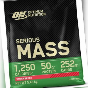 Optimum Nutrition Serious Mass 12,45€/kg 5454g 5,4kg Kohlenhydrate Protein