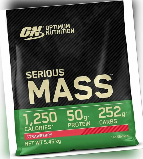 Optimum Nutrition Serious Mass 12,45€/kg 5454g 5,4kg Kohlenhydrate Protein